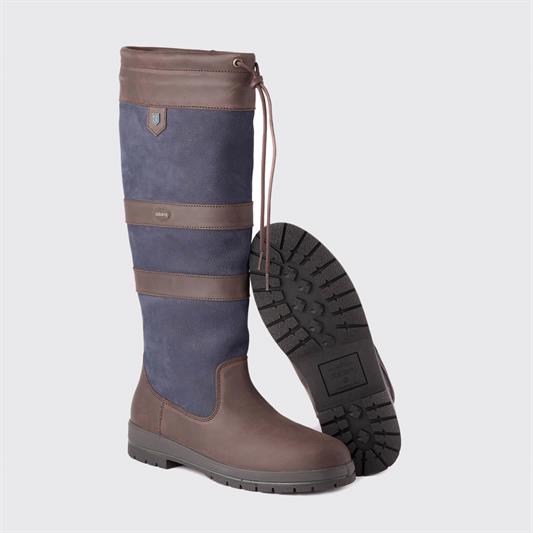 01 Dubarry Galway støvle i Navy m. brun